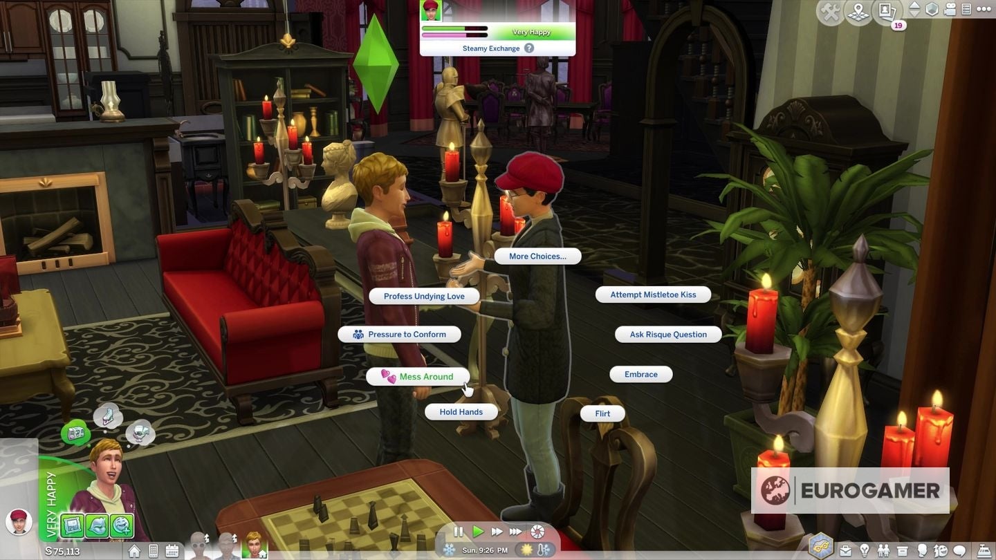 How do you meet other teens on sims?